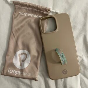 Loopy Case Nude Phone Case with Multicolor Loop 13ProMax